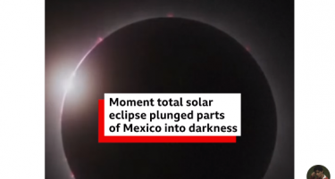 ЗЕМЈАТА ЦЕЛОСНО ПАДНА ВО МРАК, ЛУЃЕТО ВРЕСКАА: Еве како изгледаше затемнувањето на Сонцето