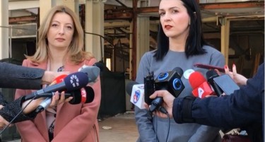 Костадиновска-Стојчевска ќе ја тужи Арсовска за „непријавениот“ пожар на Универзална сала