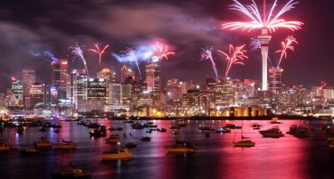 Нов Зеланд и Фиџи ја дочекаа Новата Година