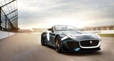 (ВИДЕО-ФОТО) Jaguar го претстави производниот F-Type Project 7 на Goodwood фестивалот