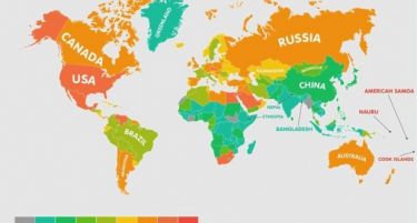 СЕ ЛАЖЕТЕ, НЕ Е АМЕРИКА: Ова се најдебелите нации на светот!