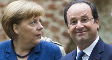 Меркел и Оланд бараат сите членки на ЕУ да го почитуваат законот за бегалците