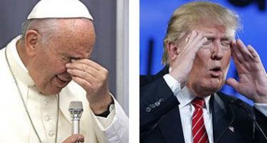 Папата Франциск со остри осуди кон Доналд Трамп
