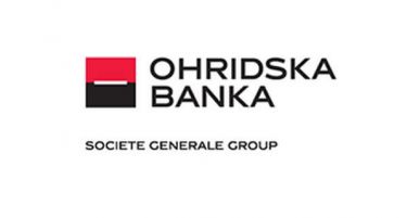 Охридска Банка Сосиете Женерал со нето добивка од 399,4 милиони денари во 2015