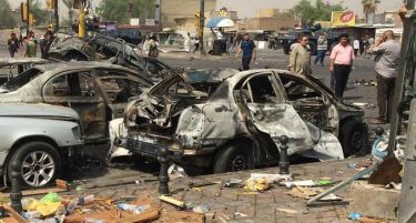 ФОТО+ВИДЕО:Над 25 загинати во бомбашки напад во Багдад