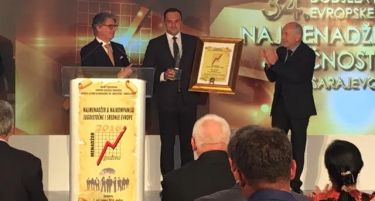 Винарницата „Тиквеш“ и Игор Илиевски прогласени за „Најкомпанија и најменаџер на годината“ во регионот