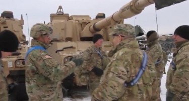 (ВИДЕО) КРЕМЉ ПРЕДУПРЕДУВА: Распоредување на американски тенкови во Полска е закана за Русија!