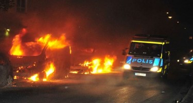 Шведската полиција не уапси никого за големите безредија во Стокхолм
