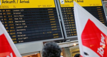 ХАОС ВО БЕРЛИН: Откажани стотици летови поради штрајк на аеродромите