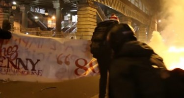 (ФОТО+ВИДЕО) Трета ноќ насилни протести во Париз