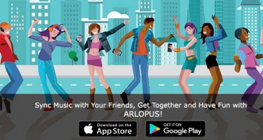 Синхроната музичка мобилна мрежа АРЛОПУС, нова македонска апликација за забава со пријателите