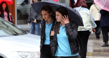 (ГАЛЕРИЈА) Обилни врнежи во Македонија, разведрување од понеделник