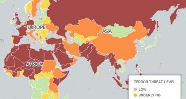 КАДЕ Е МАКЕДОНИЈА: На овие земји им се заканува тероризам
