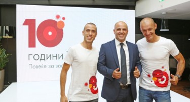 Вип ја објавува соработката со новиот државен рекордер во атлетика Дарио Ивановски