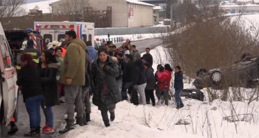 Дванаесет деца прегазени во Словачка