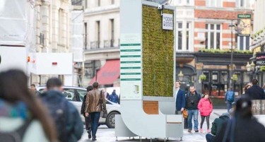 Во Лондон поставени градски клупи кои апсорбираат смог