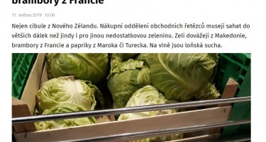 Чешките маркети преплавени со македонска зелка