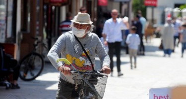 ФОТОГАЛЕРИЈА: Oва е сликата од Бит Пазар денес, повеќето граѓани носат маски