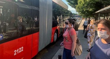 (ФОТО) Новите автобуси на ЈСП од утрово пуштени во сообраќај