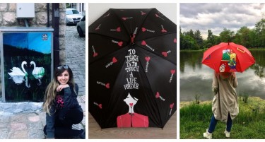 Танцувајте на дождот со уникатни модни чадори: Интервју со талентираната Симона Јовчевска