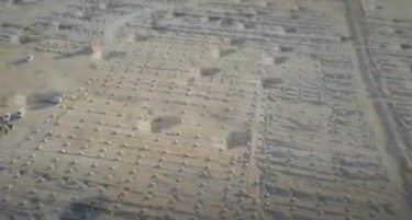 (ВИДЕО+ФОТО) ТАЖНА СЛИКА ОД ИРАК: Во пустина секој ден се погребуваат по 80 тела
