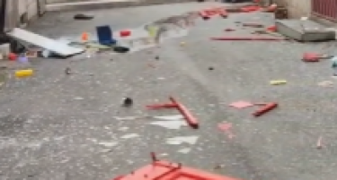 ДРАМА ВО СПЛИТ Силна експлозија одекна во центарот на градот, повредени се неколку лица (Видео)