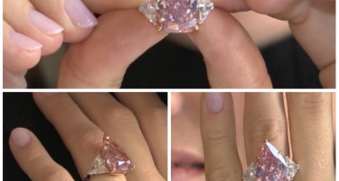 Розов дијамант продаден за 28,8 милиони долари