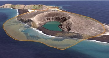 СЕ ПОЈАВИ ПРИ ВУЛКАНСКА ЕРУПЦИЈА И ГО СНЕМА: Ова е островот кој откри многу мистерии